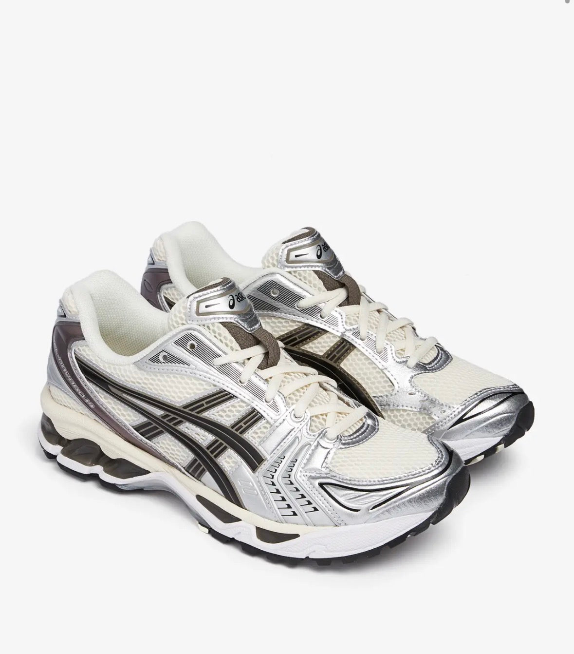 ASICS - kayano 14 - cream black metallic