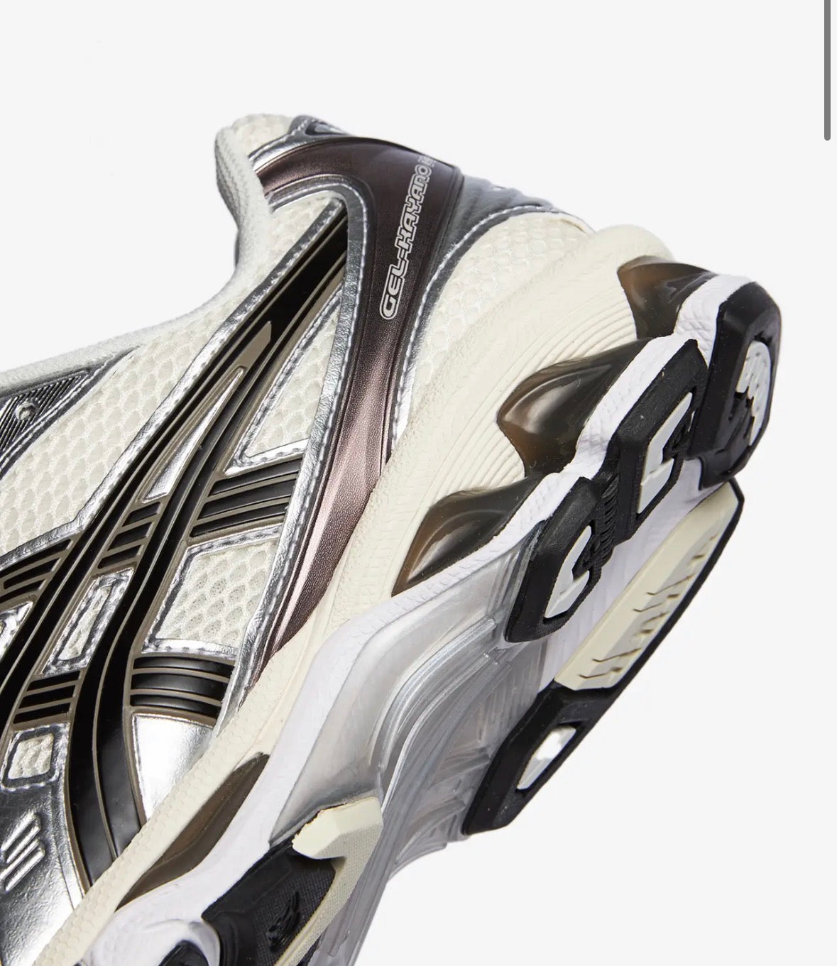 ASICS - kayano 14 - cream black metallic