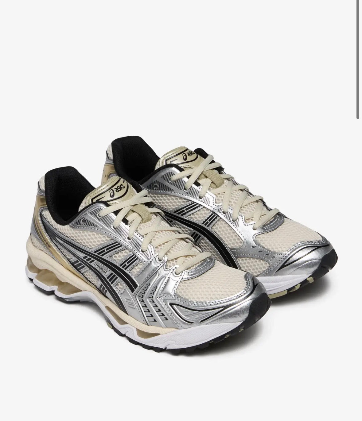 ASICS - kayano 14 - birch pure silver
