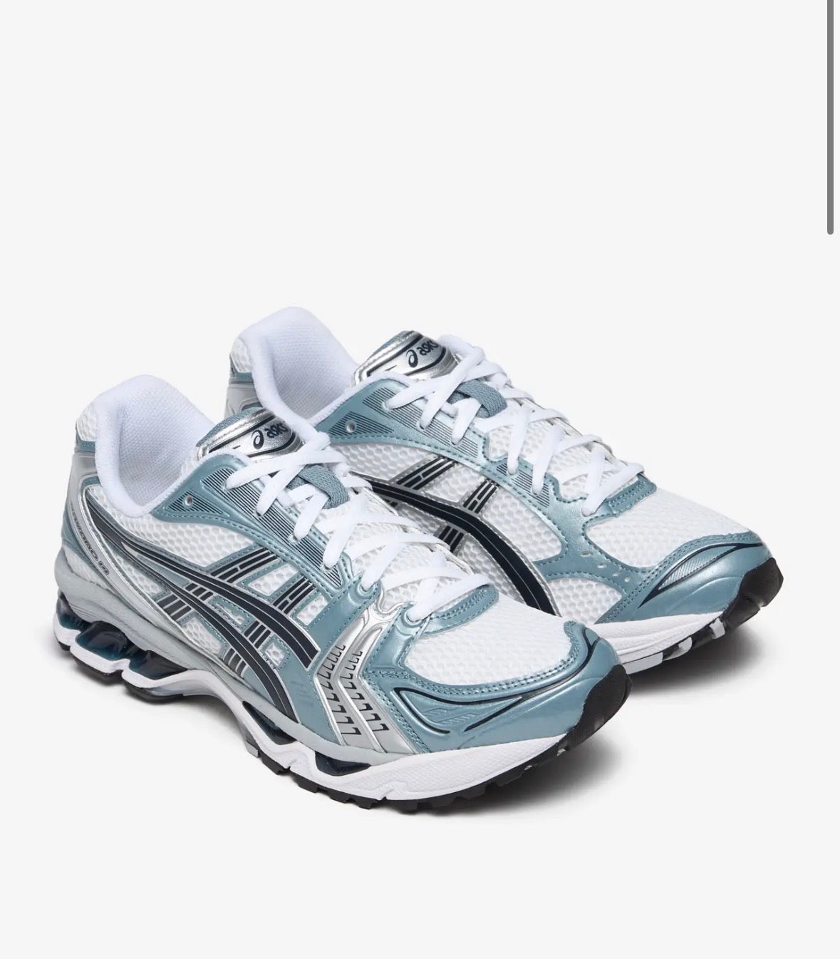 ASICS - kayano 14 - white jford grey